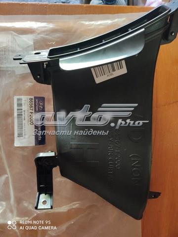 Deflektor przedniego zderzaka lewy 86567F2000 Hyundai/Kia