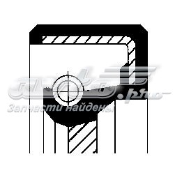 Uszczelniacz automatycznej/mechanicznej slrzyni biegów (wału wejściowego/sprzęgłowego) 01026708 Corteco