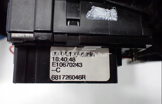 Przełącznik zespolony lewy Renault (RVI) 681726046R cena, od 34,91 USD