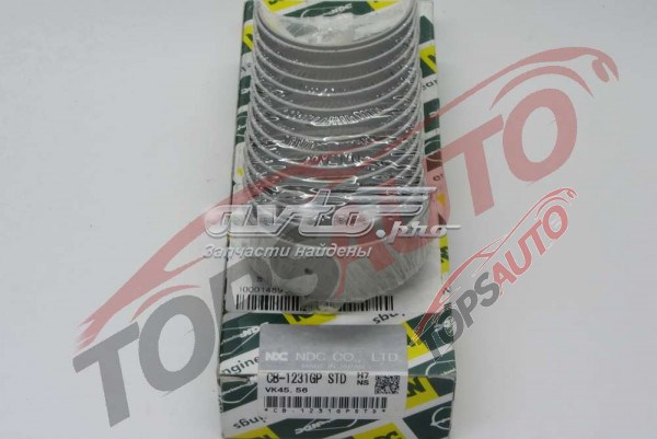 Panewki korbowodowe wału korbowego, zestaw, standardowe (STD) NDC CB1231GPSTD cena, od 50,41 USD