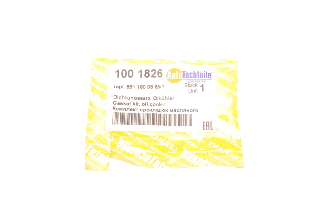 Do koszyka 1001826 Autotechteile Uszczelka chłodnicy oleju
