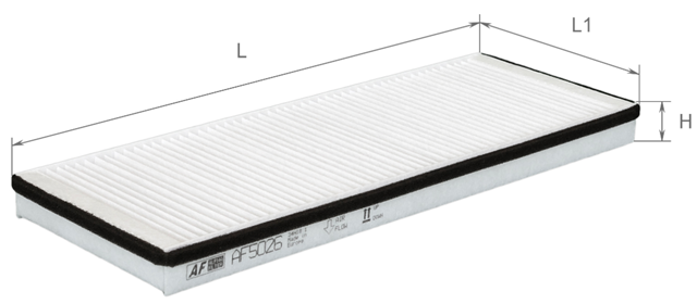 Do koszyka AF5026 Alpha Filter Filtr kabiny