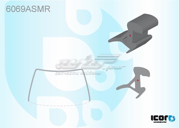 Listwa ochronna szyby przedniej do Nissan JUKE JPN F15