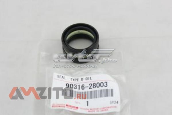 Do koszyka 9031628003 Toyota Uszczelniacz półosi prawej mostu przedniego