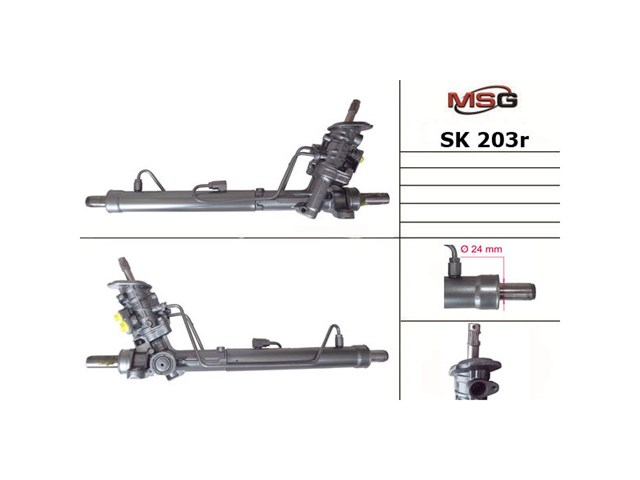 Listwa kierownicza (maglownica) SK203R MSG Rebuilding