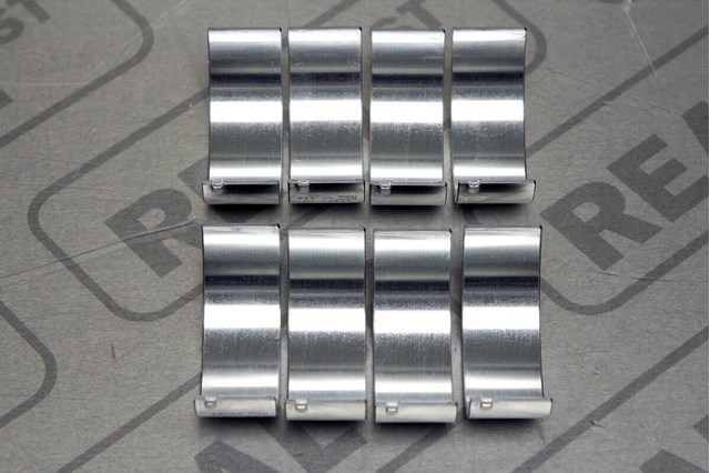 Panewki korbowodowe wału korbowego, zestaw, 1. naprawa (+0,25) Dodge Stratus II