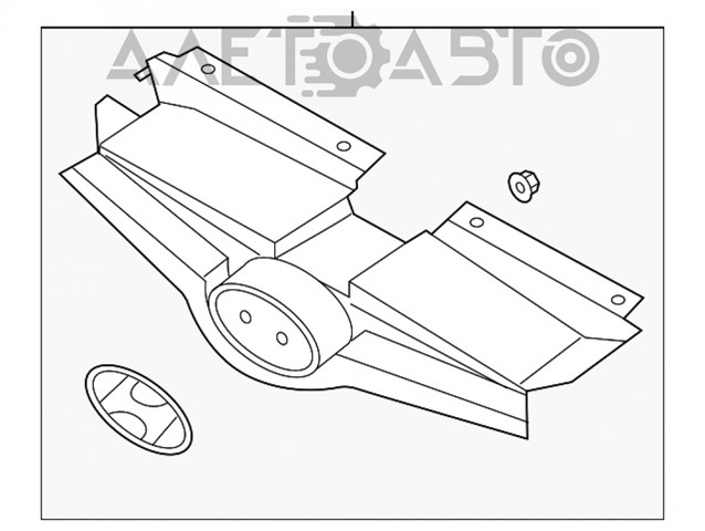 Atrapa chłodnicy 863502V100 Hyundai/Kia