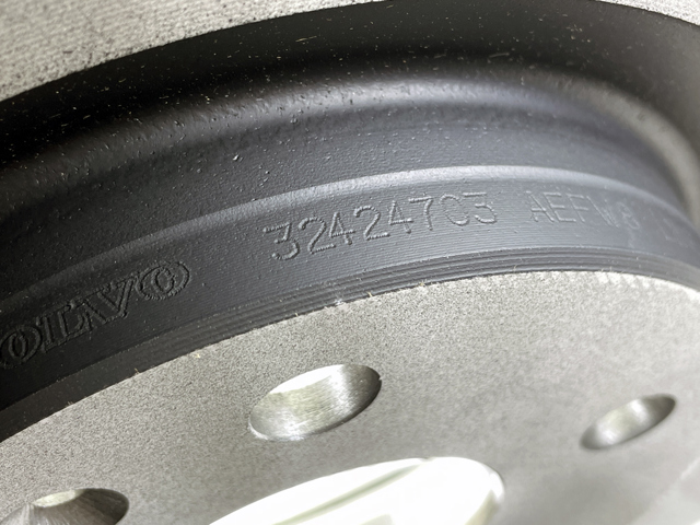 Tarcza hamulcowa przednia Volvo 32424719 cena, od 115,11 USD