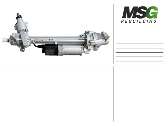 Listwa kierownicza (maglownica) BW410NLA0R MSG Rebuilding