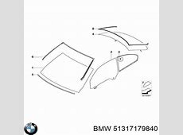 Do koszyka Szyba przednia BMW 3  E92