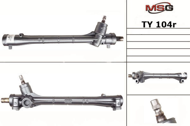Listwa kierownicza (maglownica) MSG Rebuilding TY104R cena, od 187,28 USD