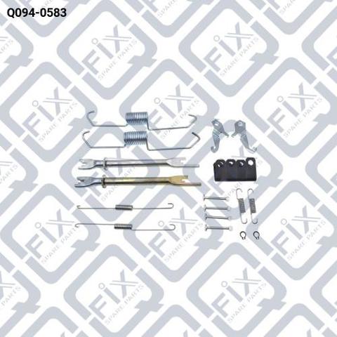 Do koszyka Q0940583 Q-fix Samoregulator szczęk hamulcowych (zestaw naprawczy)