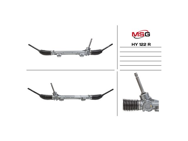 Listwa kierownicza (maglownica) MSG Rebuilding HY122R