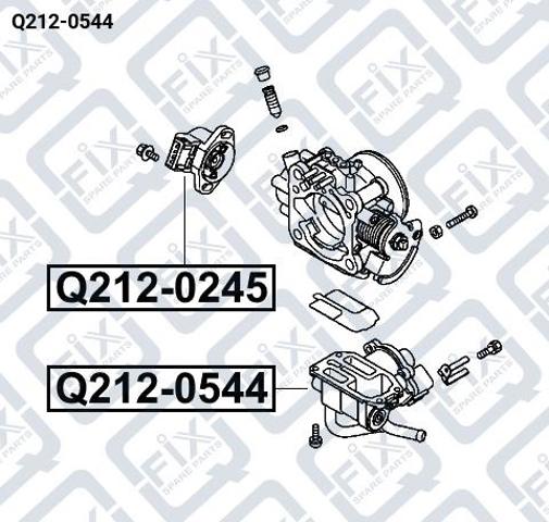 Regulator biegu jałowego Q-fix Q2120544 cena, od 146,04 USD