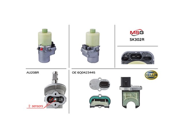 Zestaw naprawczy maglownicy (mechanizmu) (zestaw uszczelniaczy) Toyota Corolla sedana (E11) (1997 - 2001) cena, od 70,81 USD