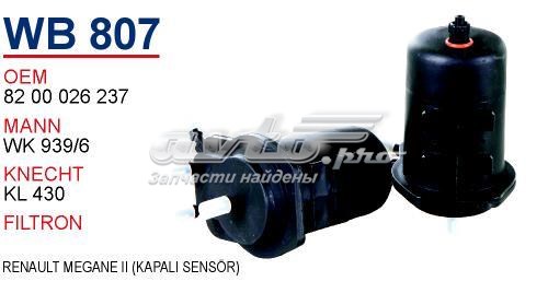 WB807 Wunder Filtr paliwa