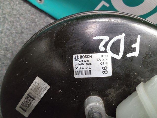 0204051286 Fiat/Alfa/Lancia wzmacniacz próżniowy hamulców