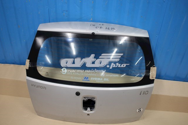 Drzwi tylne (bagażnika 3/5) Hyundai I10 hatchback (PA) (2007 - 2010) cena, od 300,12 USD