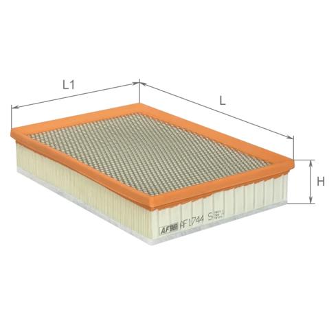 Filtr powietrza Alpha Filter AF1744S cena, od 7,93 USD