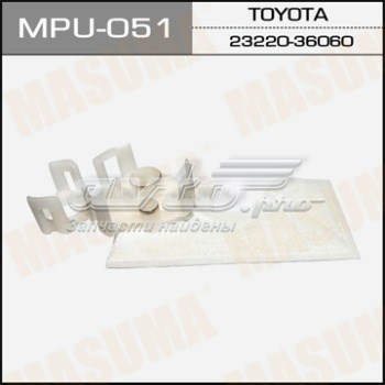 Do koszyka MPU051 Masuma Element-turbina pompy paliwa