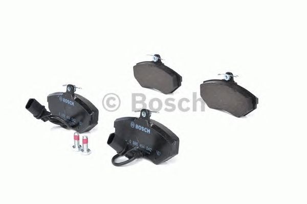 Do koszyka 986494042 Bosch Klocki hamulcowe przednie tarczowe