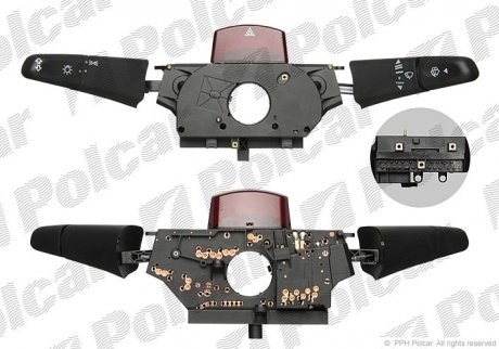 Przełącznik zespolony, w komplecie Polcar 5062PZ1 cena, od 112,57 USD