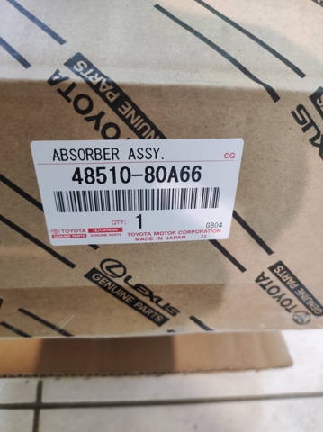 Amortyzator przedni Toyota 4851080A66 cena, od 168,59 USD