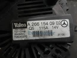 Alternator A2661540902 Mercedes