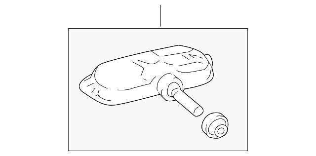 Czujnik ciśnienia w oponach 4260733012 Toyota
