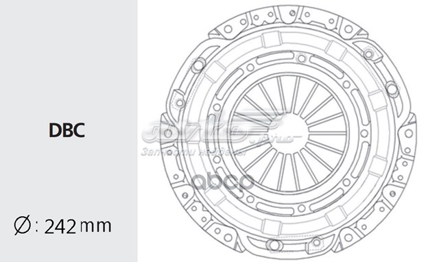 Docisk sprzęgła VALEO NSC21
