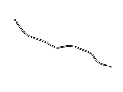 Linka otwierania maski Toyota Land Cruiser 