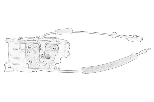  Zamek drzwi przednich prawych Renault Master 3
