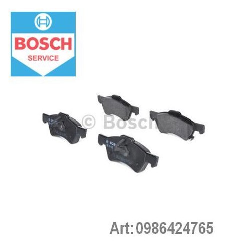 Do koszyka 986424765 Bosch Klocki hamulcowe przednie tarczowe