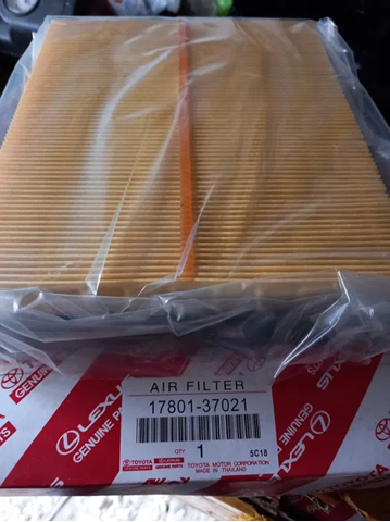 Filtr powietrza 1780137021 Toyota