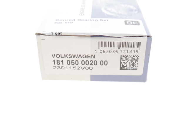 Panewki korbowodowe wału korbowego, zestaw, standardowe (STD) 181050002000 NE/NPR