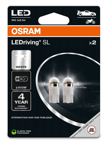 Do koszyka 2825DWP2BL Osram Żarówka oświetlenia wnętrza/kabiny