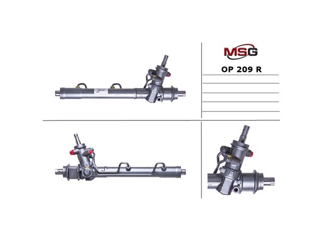 Do koszyka OP209R MSG Rebuilding Listwa kierownicza (maglownica)