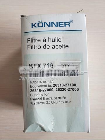 KFX716 Konner filtr oleju