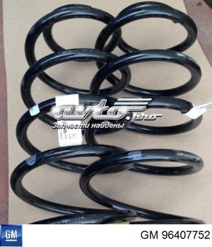 Sprężyna przednia General Motors 96407752
