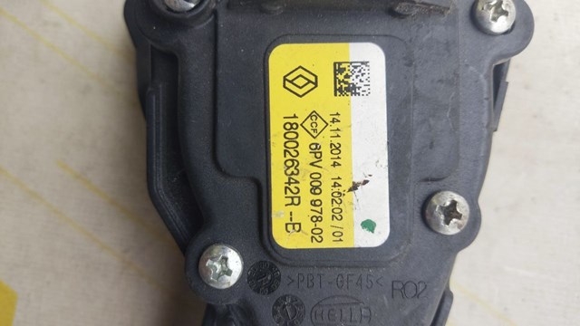 Pedał przyspieszenia (gazu) 180026342R Renault (RVI)