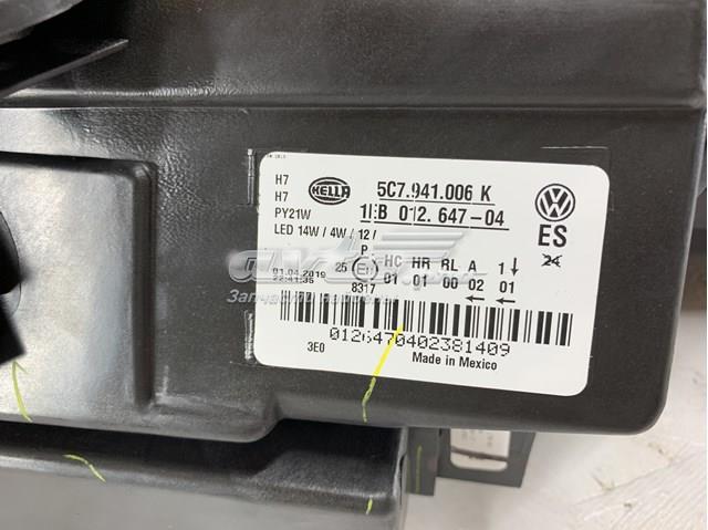 Reflektor prawy VAG 5C7941006K cena, od 360,71 USD