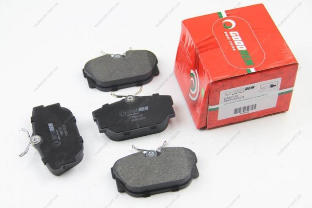 Okładziny (klocki) do hamulców tarczowych tylne RM0130 Goodrem