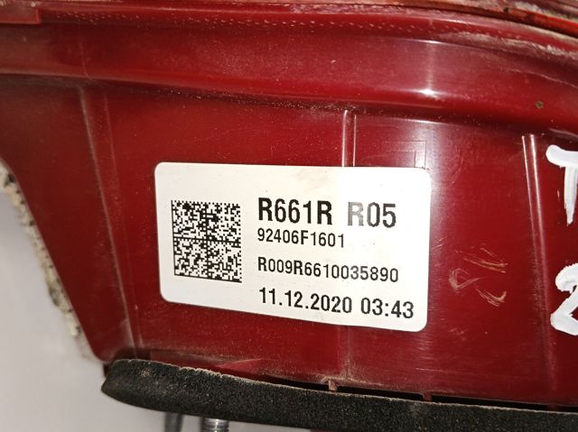 Lampa zespolona tylna prawa wewnętrzna 92406F1601 Hyundai/Kia