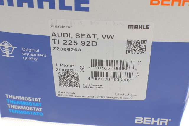 TI22592D Mahle Original Obudowa termostatu