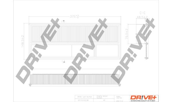 DP1110.10.0138 Dr!ve+ filtr powietrza