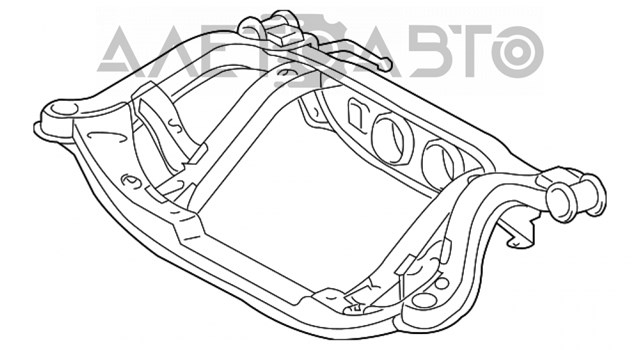 Korpus osi tylnej Lexus RX 300/330/350/400H