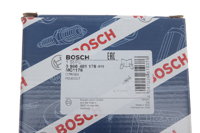 Główny cylinder hamulców 0986481176 Bosch
