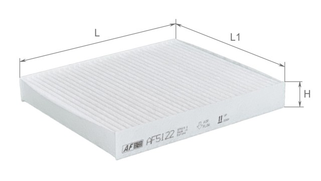 Filtr kabiny Alpha Filter AF5122 cena, od 9,08 USD