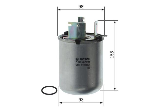 Filtr paliwa Nissan/Infiniti 164A04BD0C