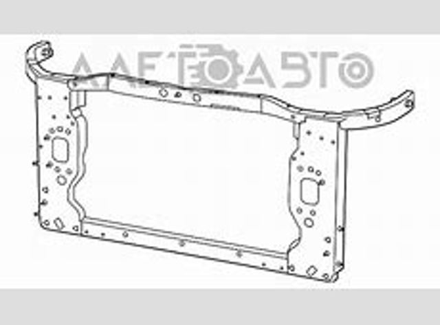 Osłona chłodnicy kompletna (panel mocowania reflektorów) FPS FP3805200 cena, od 161,54 USD